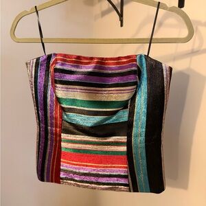 Trina Turk Black and Silver Garment